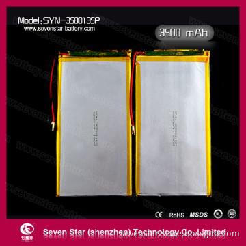 Polymer  Lithium Battery 3500mAh